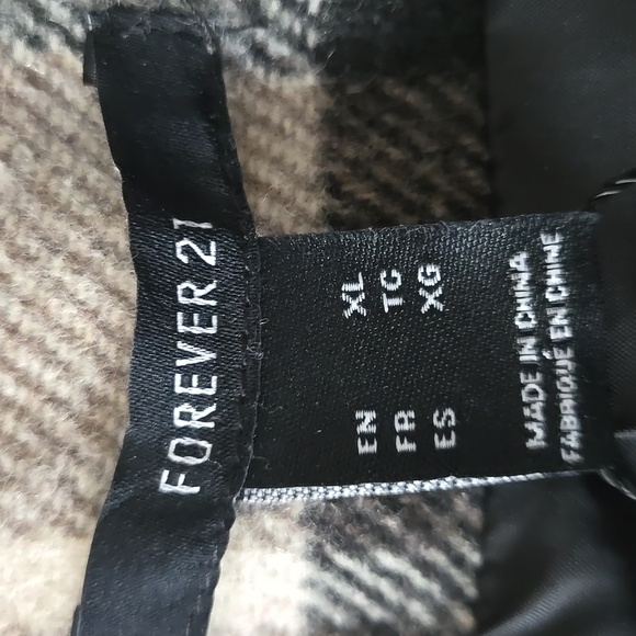 FOREVER 21 cropped open front jacket - Picture 2 of 3